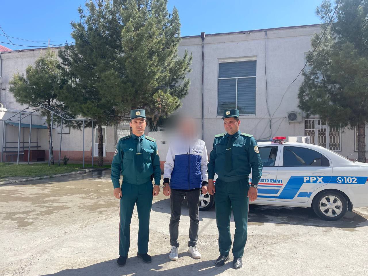В Каттакургане сотрудники ППС задержали разыскиваемого гражданина, который в Казахстане обвиняется в растрате