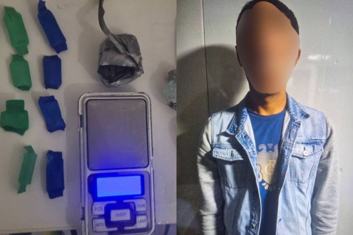 В Ташкенте задержали пешехода с запрещёнными веществами