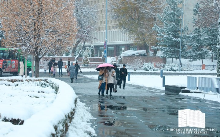 Узбекистанцам рассказали, когда уйдут холода и снег