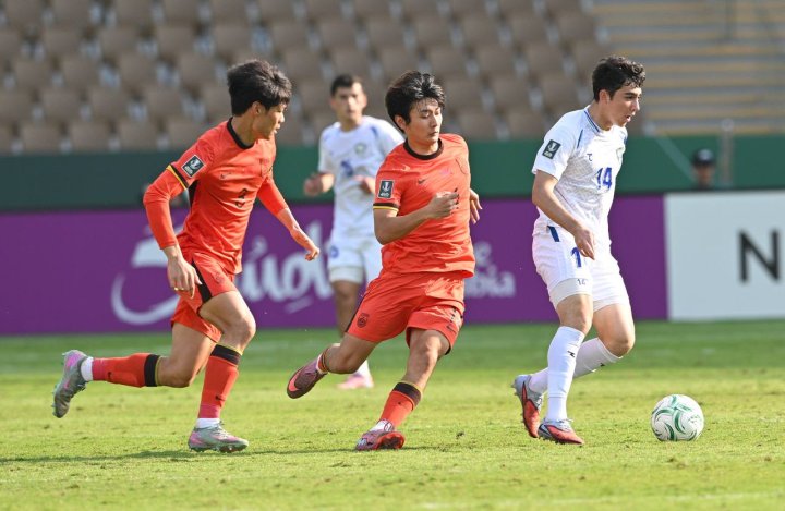 Молодежная сборная Узбекистана уступила Китаю на Кубке Азии
