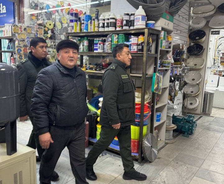На рынке «Джами» в Ташкенте принимаются меры по борьбе с теневой экономикой