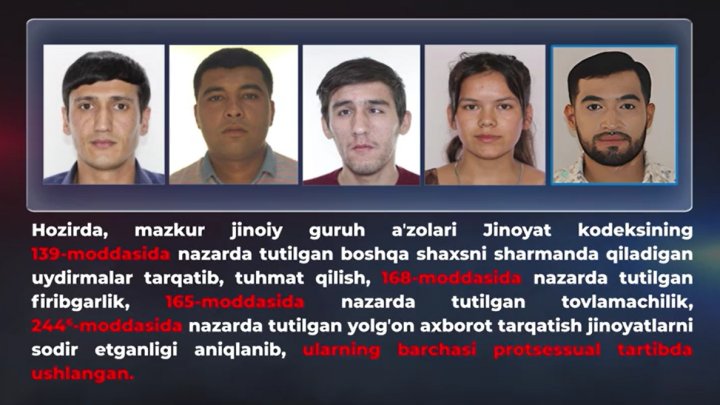 Сотрудники СМИ «Taftish.uz» шантажировали предпринимателей компроматом, требуя миллиарды сумов